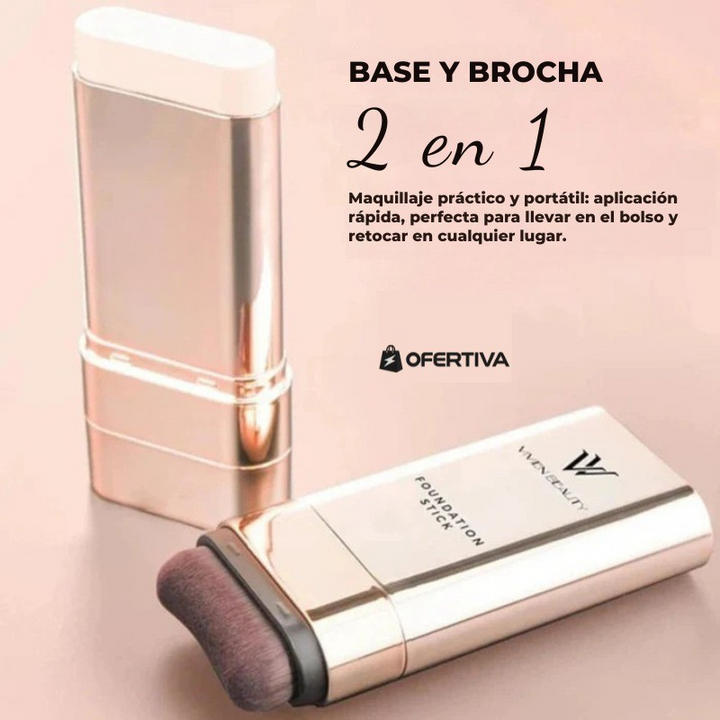 Base y Brocha 2 en 1 - Miss Dior™