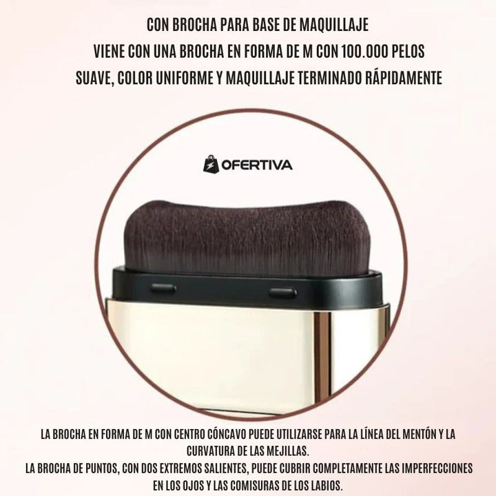 Base y Brocha 2 en 1 - Miss Dior™