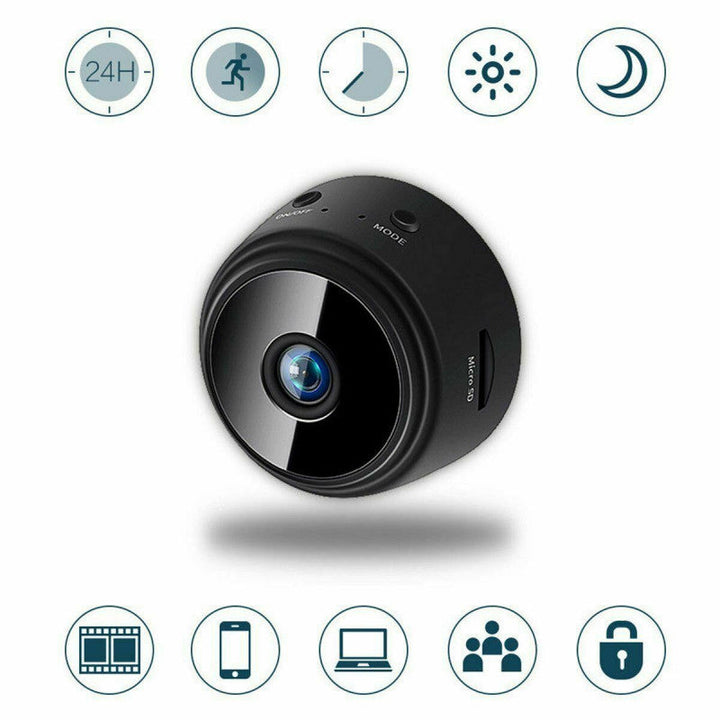 Mini cámara magnética Full HD Wi-Fi
