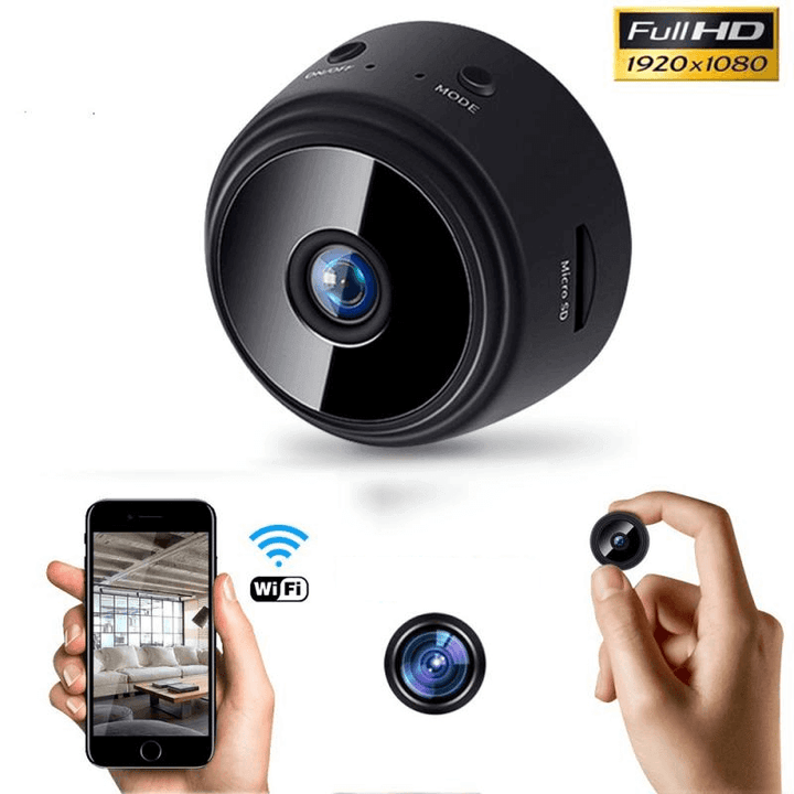 Mini cámara magnética Full HD Wi-Fi